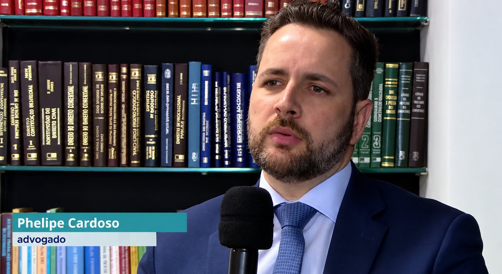Phelipe Cardoso em participação na Rede Record