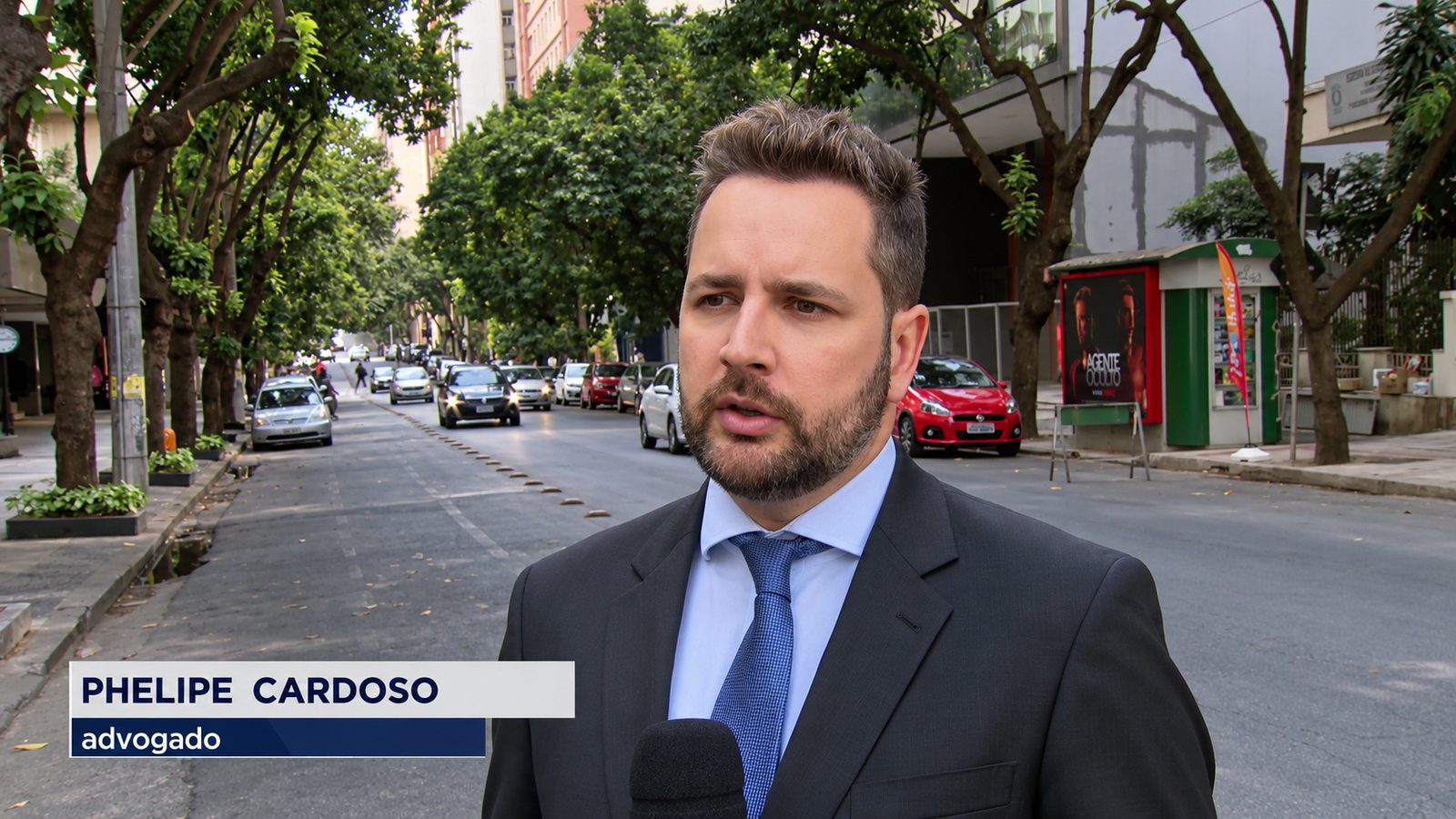Phelipe Cardoso em participação na Rede Record
