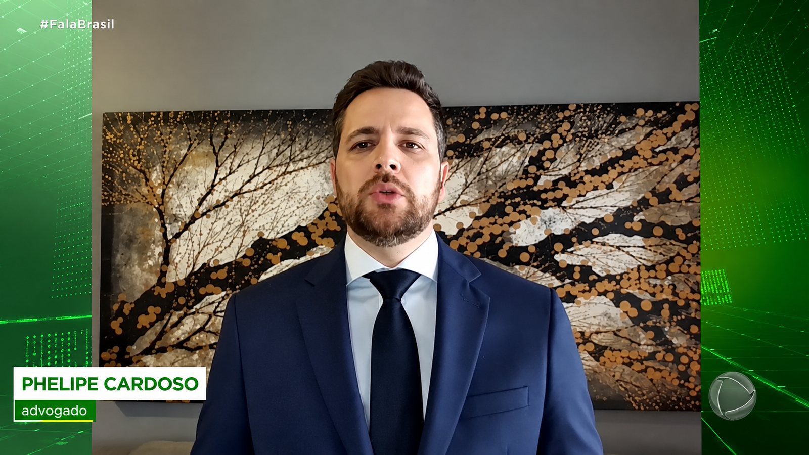 Phelipe Cardoso em reportagem do Fala Brasil, Rede Record