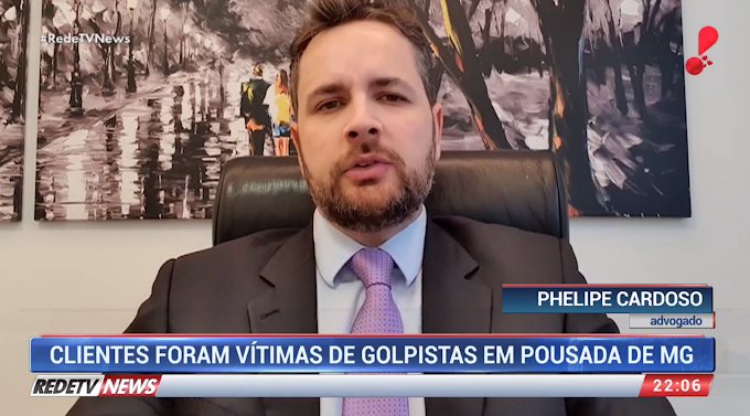 Phelipe Cardoso em entrevista à RedeTV News