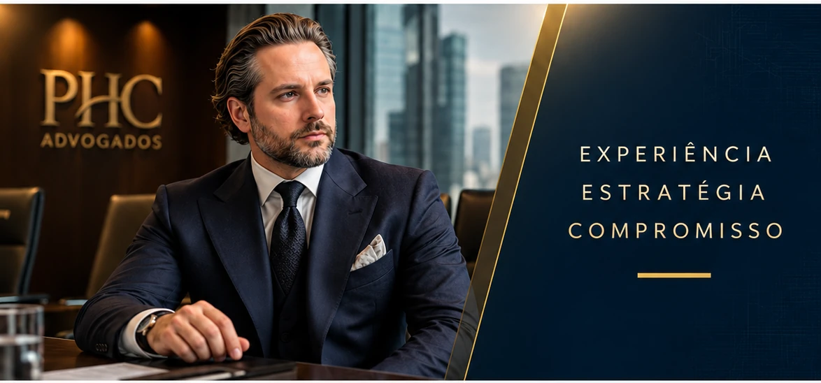 Phelipe Cardoso, advogado do PHC Advogados - Experiencia, Estrategia, Compromisso