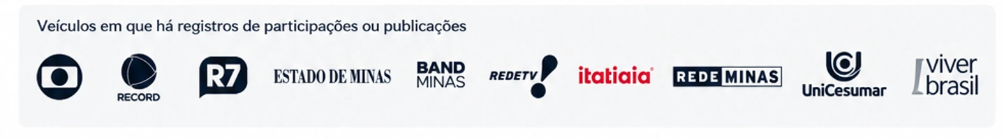 Veículos de comunicação com registros de participações ou publicações de Phelipe Cardoso